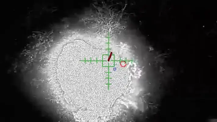 Thermal targeting footage