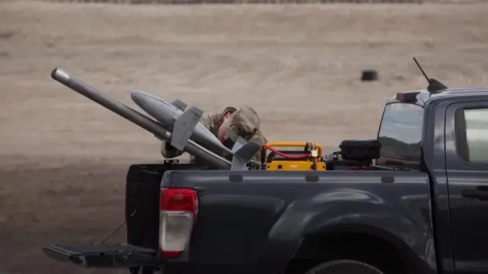 Fixed-wing drone launch